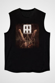Attack Attack Siyah Unisex Kolsuz Tişört