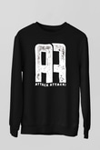 Attack Attack Siyah Unisex Sweatshirt