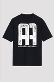 Attack Attack Siyah Unisex Tişört T-Shirt - TişörtFabrikası