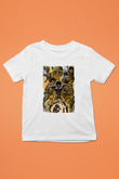 Attack On Titan Baskılı Beyaz Unisex Beyaz Çocuk Tişört - Tshirt