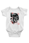 Attack On Titan Baskılı Beyaz Unisex Bebek Body - Zıbın