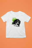 Attack On Titan Baskılı Beyaz Unisex Beyaz Çocuk Tişört - Tshirt