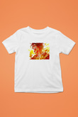 Attack On Titan Baskılı Beyaz Unisex Beyaz Çocuk Tişört - Tshirt