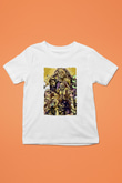 Attack On Titan Baskılı Beyaz Unisex Beyaz Çocuk Tişört - Tshirt