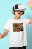 Attack On Titan Baskılı Beyaz Unisex Beyaz Çocuk Tişört - Tshirt