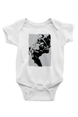 Attack On Titan Baskılı Unisex Siyah Bebek Body - Zıbın