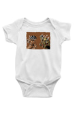 Attack On Titan Baskılı Unisex Siyah Bebek Body - Zıbın