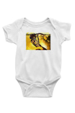 Attack On Titan Baskılı Unisex Siyah Bebek Body - Zıbın