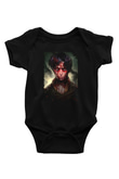 Attack On Titan Baskılı Unisex Siyah Bebek Body - Zıbın