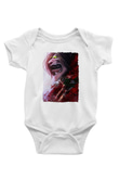 Attack On Titan Baskılı Unisex Siyah Bebek Body - Zıbın