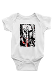 Attack On Titan Baskılı Unisex Siyah Bebek Body - Zıbın