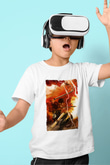 Attack On Titan Baskılı Unisex Siyah Çocuk Tişört - Tshirt