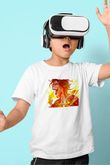 Attack On Titan Baskılı Unisex Siyah Çocuk Tişört - Tshirt