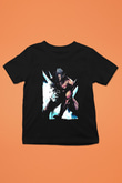 Attack On Titan Baskılı Unisex Siyah Çocuk Tişört - Tshirt