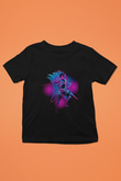 Attack On Titan Baskılı Unisex Siyah Çocuk Tişört - Tshirt