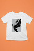 Attack On Titan Baskılı Unisex Siyah Çocuk Tişört - Tshirt