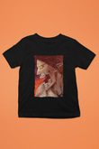Attack On Titan Baskılı Unisex Siyah Çocuk Tişört - Tshirt