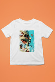 Attack On Titan Baskılı Unisex Siyah Çocuk Tişört - Tshirt