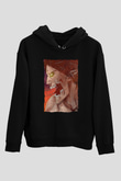 Attack On Titan Baskılı Unisex Siyah Hoodie