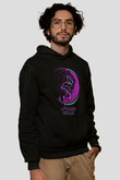 Attack On Titan Baskılı Unisex Siyah Hoodie
