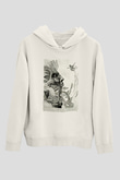 Attack On Titan Baskılı Unisex Siyah Hoodie