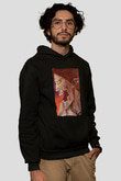 Attack On Titan Baskılı Unisex Siyah Hoodie