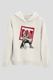 Attack On Titan Baskılı Unisex Siyah Hoodie