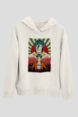 Attack On Titan Baskılı Unisex Siyah Hoodie