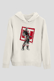 Attack On Titan Baskılı Unisex Siyah Hoodie