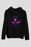 Attack On Titan Baskılı Unisex Siyah Hoodie
