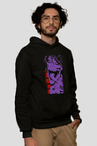 Attack On Titan Baskılı Unisex Siyah Hoodie