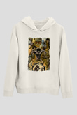 Attack On Titan Baskılı Unisex Siyah Hoodie