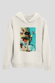 Attack On Titan Baskılı Unisex Siyah Hoodie