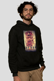 Attack On Titan Baskılı Unisex Siyah Hoodie