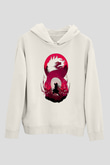 Attack On Titan Baskılı Unisex Siyah Hoodie