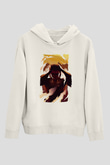 Attack On Titan Baskılı Unisex Siyah Hoodie