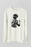 Attack On Titan Baskılı Unisex Siyah Sweatshirt