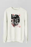 Attack On Titan Baskılı Unisex Siyah Sweatshirt