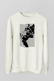 Attack On Titan Baskılı Unisex Siyah Sweatshirt