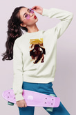 Attack On Titan Baskılı Unisex Siyah Sweatshirt