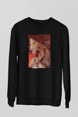 Attack On Titan Baskılı Unisex Siyah Sweatshirt