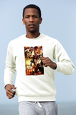 Attack On Titan Baskılı Unisex Siyah Sweatshirt