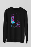 Attack On Titan Baskılı Unisex Siyah Sweatshirt