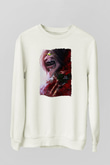 Attack On Titan Baskılı Unisex Siyah Sweatshirt