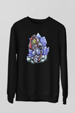 Attack On Titan Baskılı Unisex Siyah Sweatshirt
