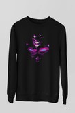 Attack On Titan Baskılı Unisex Siyah Sweatshirt