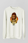 Attack On Titan Baskılı Unisex Siyah Sweatshirt