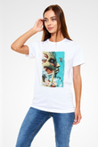 Attack On Titan Baskılı Unisex Siyah Tişört - Tshirt