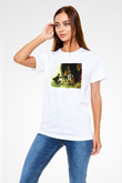 Attack On Titan Baskılı Unisex Siyah Tişört - Tshirt