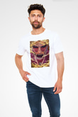 Attack On Titan Baskılı Unisex Siyah Tişört - Tshirt